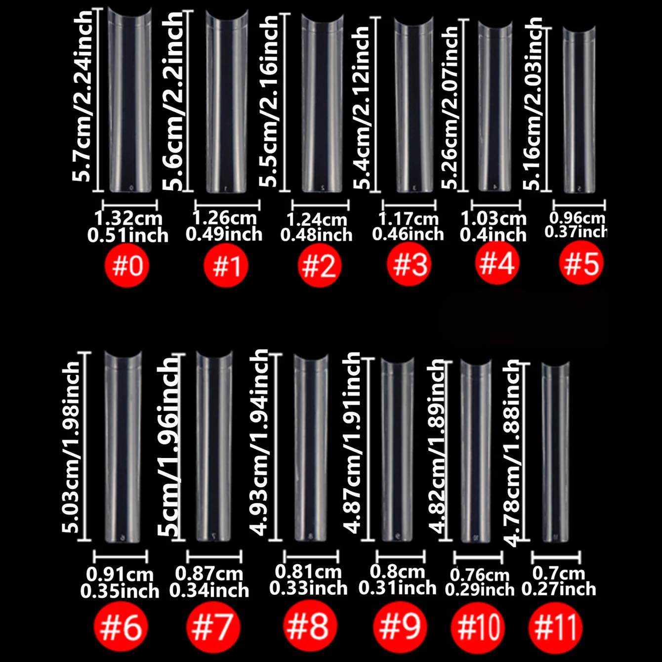 240 Stück kurze Mandel nagels pitzen weiches Gel vorgeformte Acryl nagels pitzen halb matte volle Abdeckung Nagels pitzen klar gelly drücken auf Nagel – Detail 20