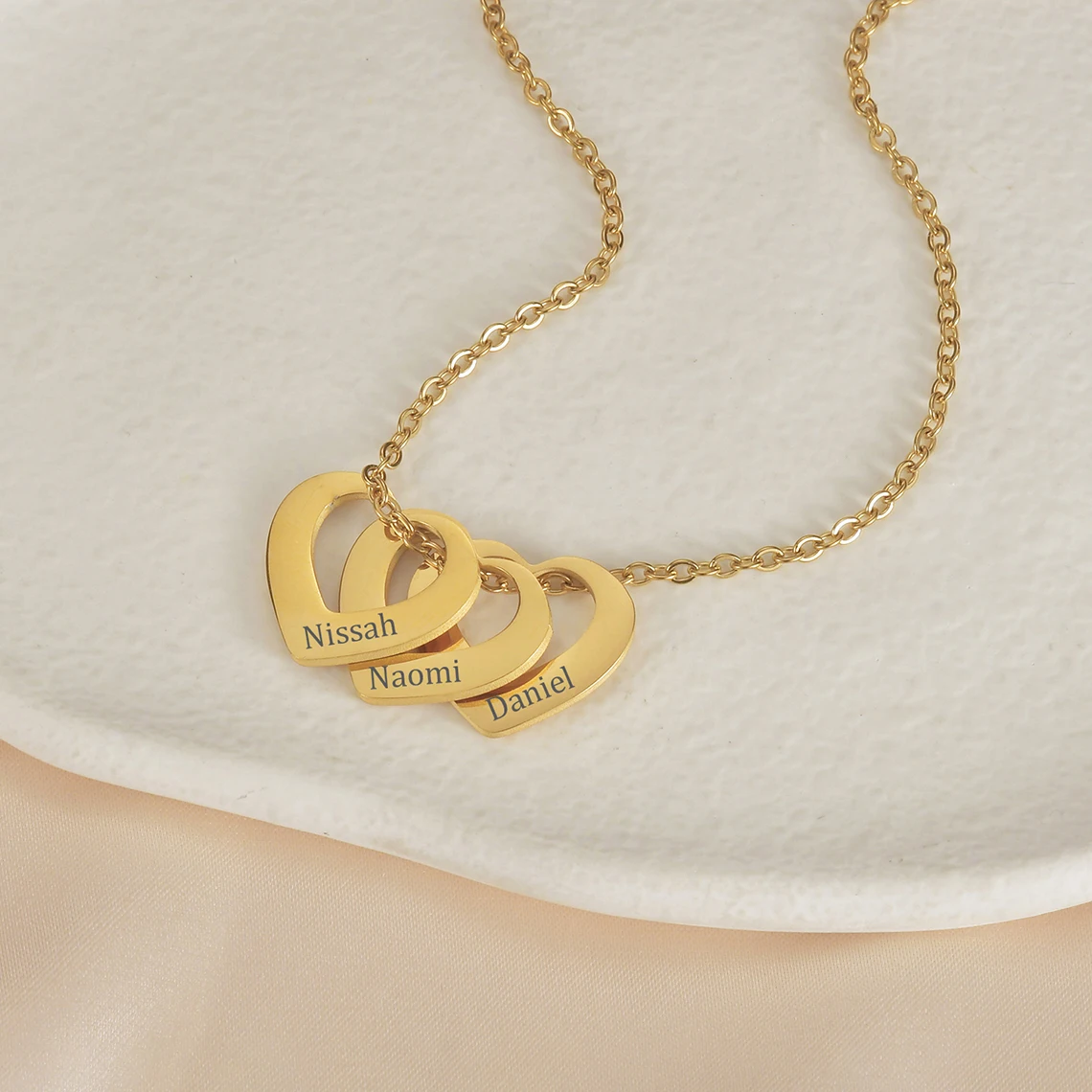 Custom Name Necklace Stainless Steel - قلادة 