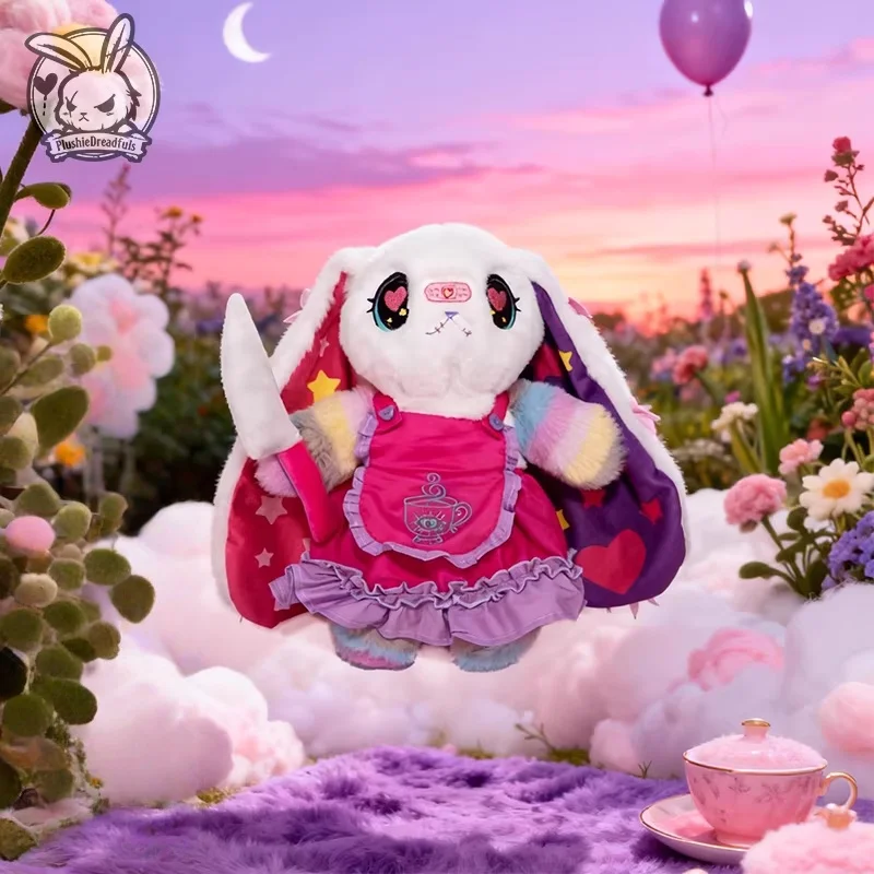 

PLUSHIE DREAMFULS Plush Doll Alice Rabbit Limited Edition Colorful Alice Trendy Play Gift