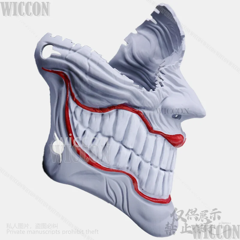 Aira Shiratori Cosplay Anime Dandadan Maska 3D Twarde plastikowe rekwizyty Dostosowane na Halloween Prezenty świąteczne Kobieta Dziewczyny