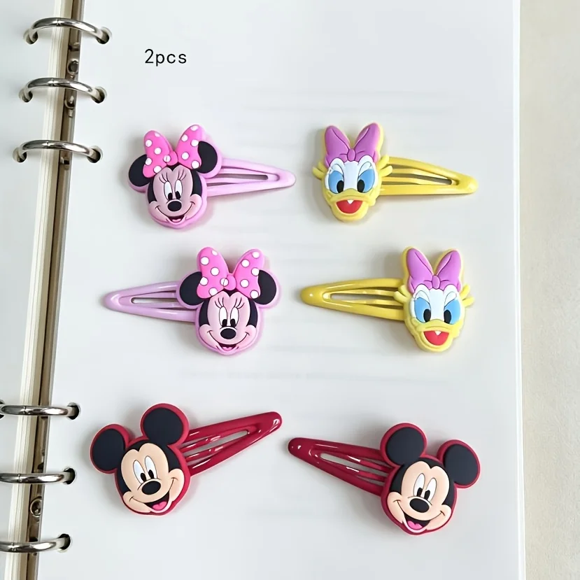 Disney Mickey Minnie Hair Clip / Side Clip Cartoon Donald Duck Daisy Additions Can Be Used As Hair Clips Hair Clip / Side Clip