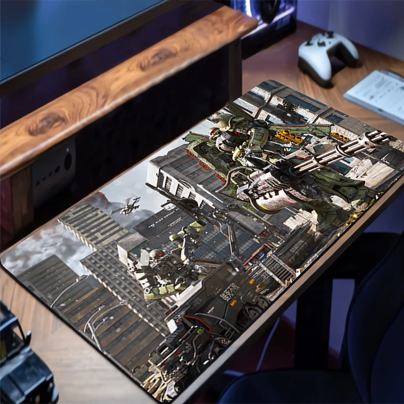 

Mouse Pad Mechanical Warrior Gundam Zaku II Laptop Desk Mat HD Mouse Mat Gaming Mats PC Accessories Rubber Mousepad Keyboard Pad