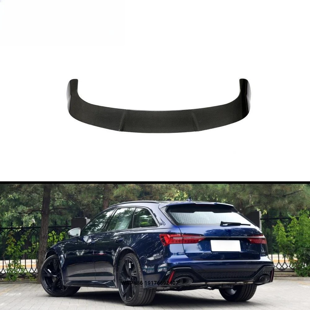 

Dry Carbon Fiber Rear Spoiler forAudi RS6 Avant Wagon 4-Door 2020-2021