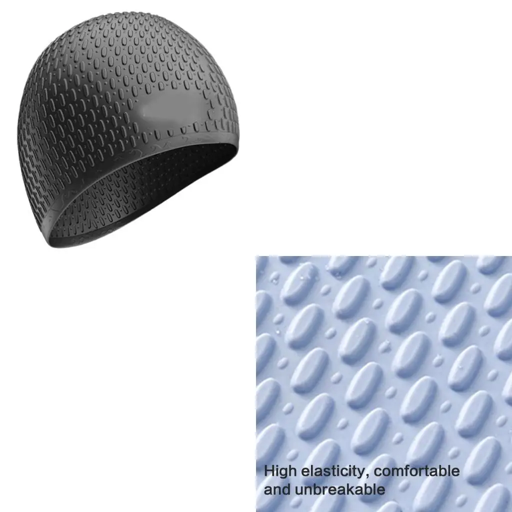 

Силиконовые шапочки для купания, шапочка для купания, шапочка для плавания, шапка для дайвинга для взрослых, унисекс