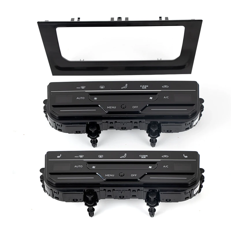 LCD Touch Screen Air Conditioner Panel 17G907044AN For VW Golf 7 Mk7 7.5 GTi R Automatic AC Climate Control Switch Frame Cable