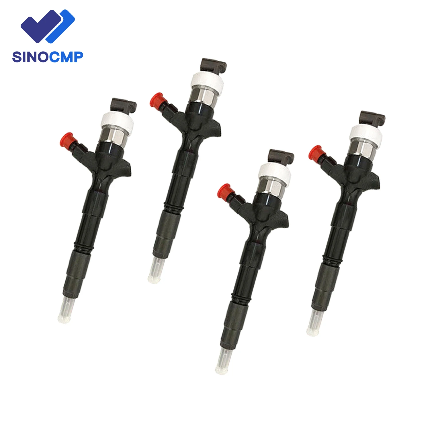 4pcs 23670-30050 2367030050 Diesel Fuel Injector For Toyota Hiace 1KD 2KD 2KD-FTV D-4D