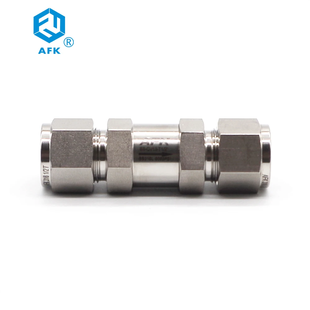 Mini 316 Stainless Steel Check Valve For Air Compressor One Way High Pressure Non Return Valve 3000psi