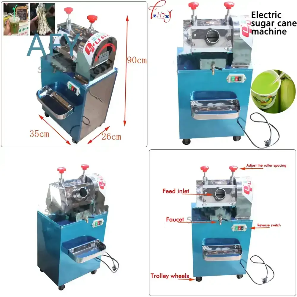 MST-GZ40 for Commercial Automatic Sugarcane Juice Machine for Multi-Purpose Juice Extractor for Electric Cane Squeezer for