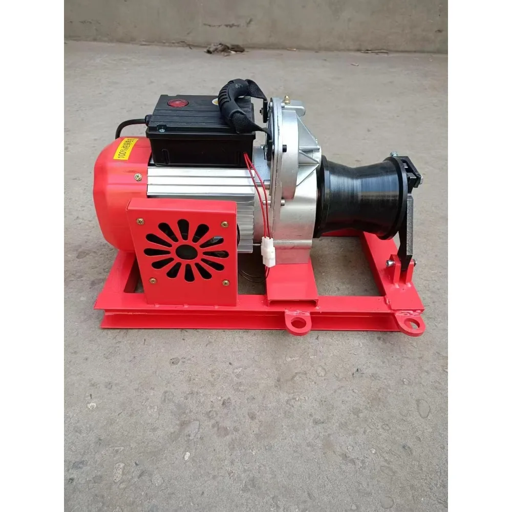 Small electric cable traction machine winch 220V/380V