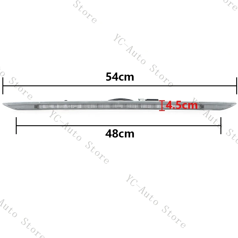 For Ford Edge 2015-2020 LED High Brake Light Third Brake Light Tail Light Turn Signal Warning Lamp Car Accessories