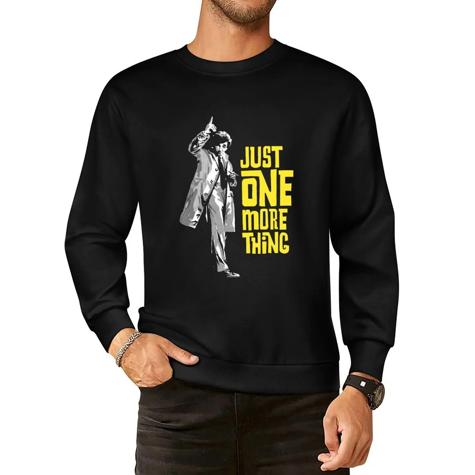 

Columbo - Just One More Thing Pullover Hoodie tracksuit winter clothes sweatshirts for men