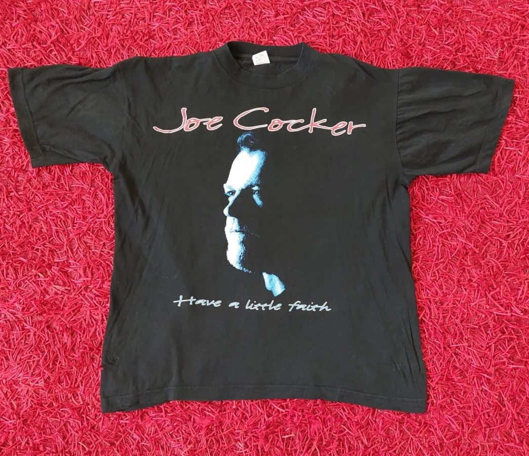 Joe Cocker Tour Have A Little Faith 1 sided T-Shirt All Size BT330