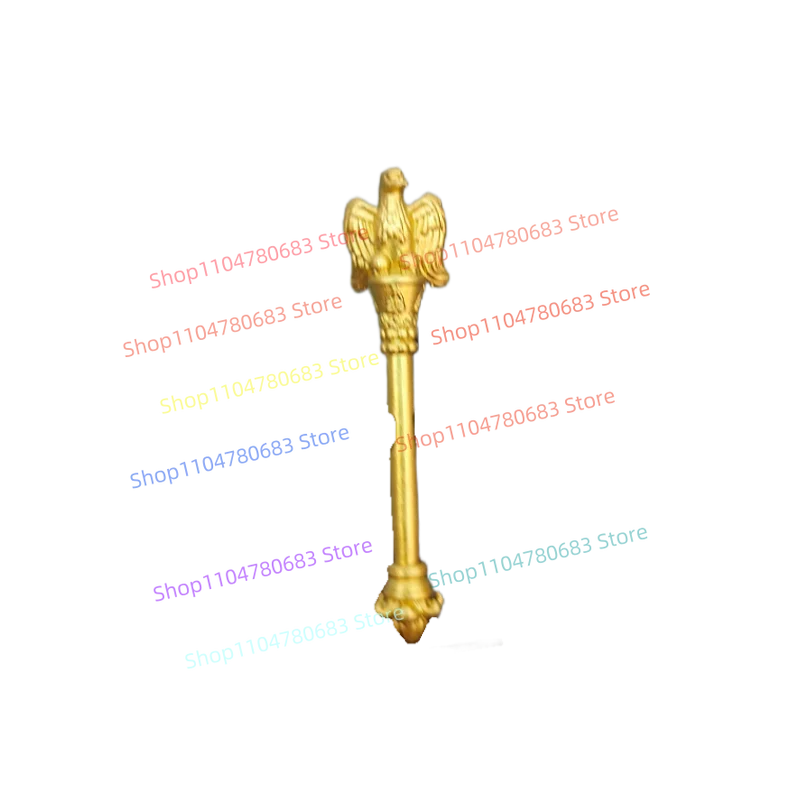 New MOC Mini Figure Handheld Scepter Accessory, Building Block Toy, Collectible Ornament, Holiday Gift