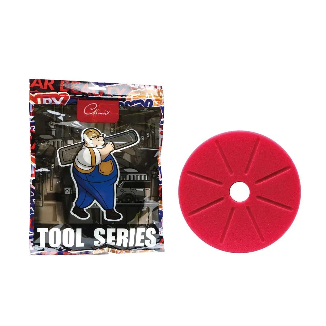 5 Inch Buffing Polijsten Pads Platte Schuim Spons Waxen Pad Kit Tool Voor Auto Polijstmachine Buffer Auto Care Buffing Pads
