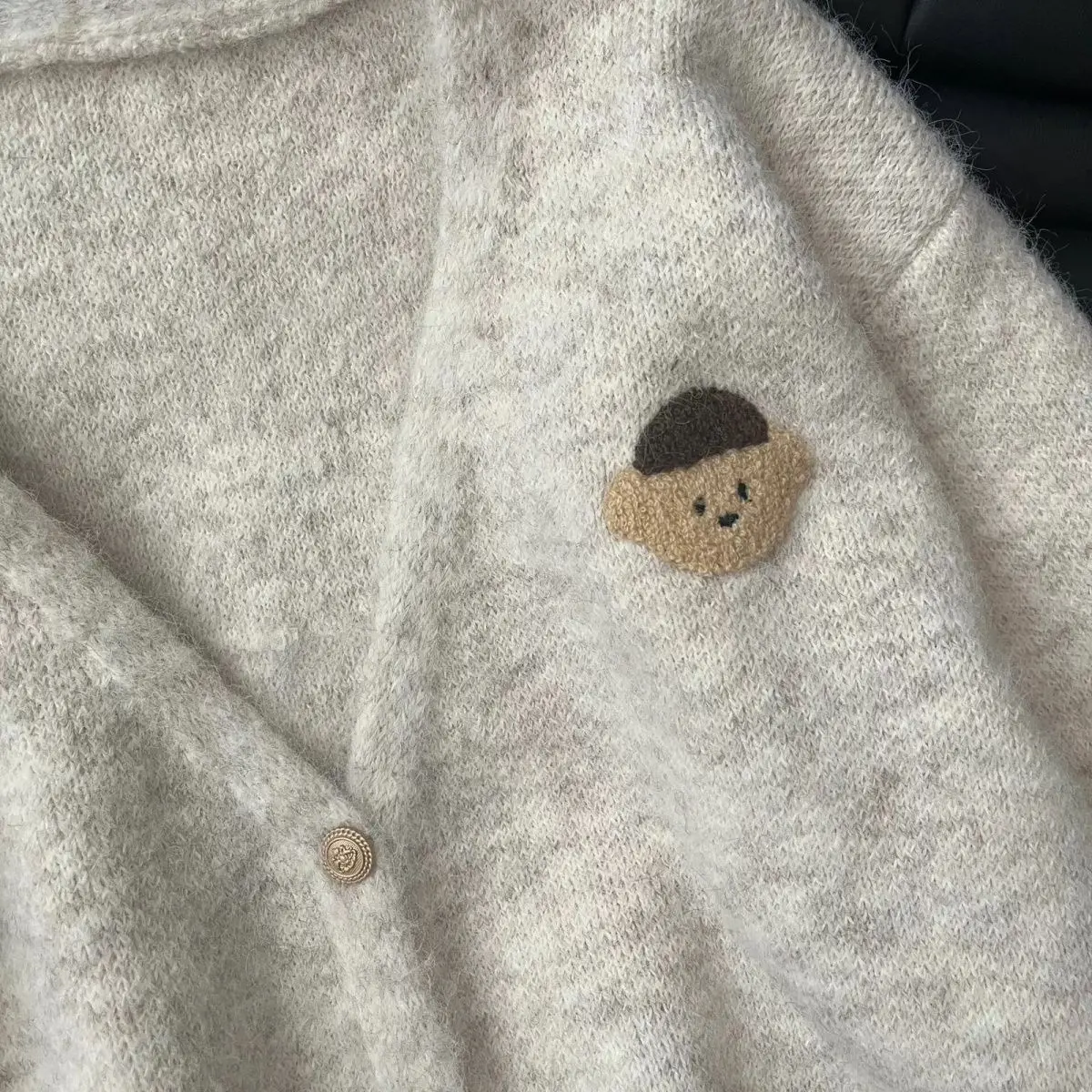 

Мягкий свободный вязаный повседневный женский открытый кардиган, верхняя одежда, свитер, новый свитер Sle 2025 Ci Walk, подходит для среднего возраста и ли