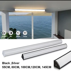 Garden LED Outdoor Wall Light IP65 Waterproof Smart APP Control Home Decorations Long Strip Wall Sconce Lamp LED Applique