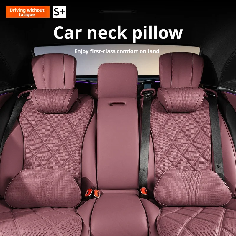 For Chevrolet Slow Rebound Car Neck Pillow Fit Tahoe Suburban Equinox Traverse Blazer Malibu Camaro Silverado Car Accessories view 4