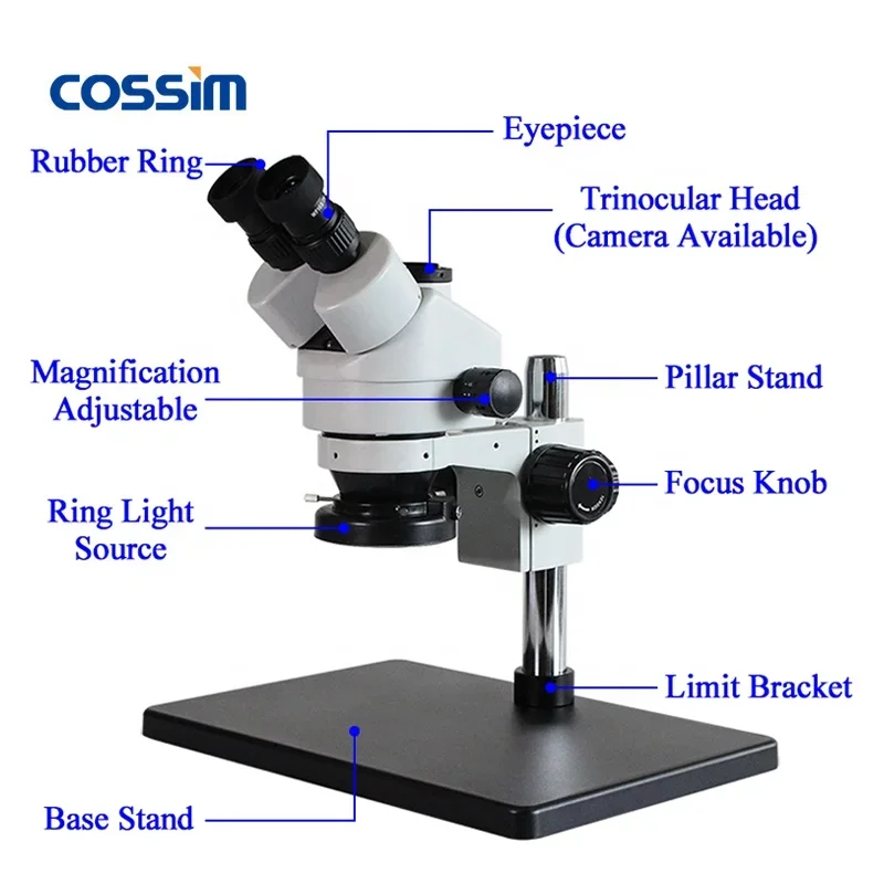 Cheapest VGA Mobile Phone Repair Microscope Mobile Phone Repairing Zoom Microscope for Mobile Phone Repair