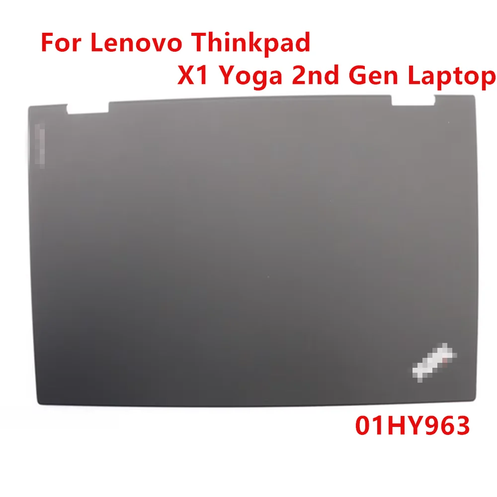 

Новый оригинальный чехол для Lenovo Thinkpad X1 Yoga 2-го поколения ЖК-дисплея, задняя крышка FRU SCB0L81627 01HY963