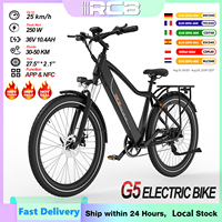 RCB G5 Electric Bike for Adult, 27.5 inch Electric Mountain Bike with 36V 10.4Ah Removable Battery, 7-Speed Gearbox, 120KG Load