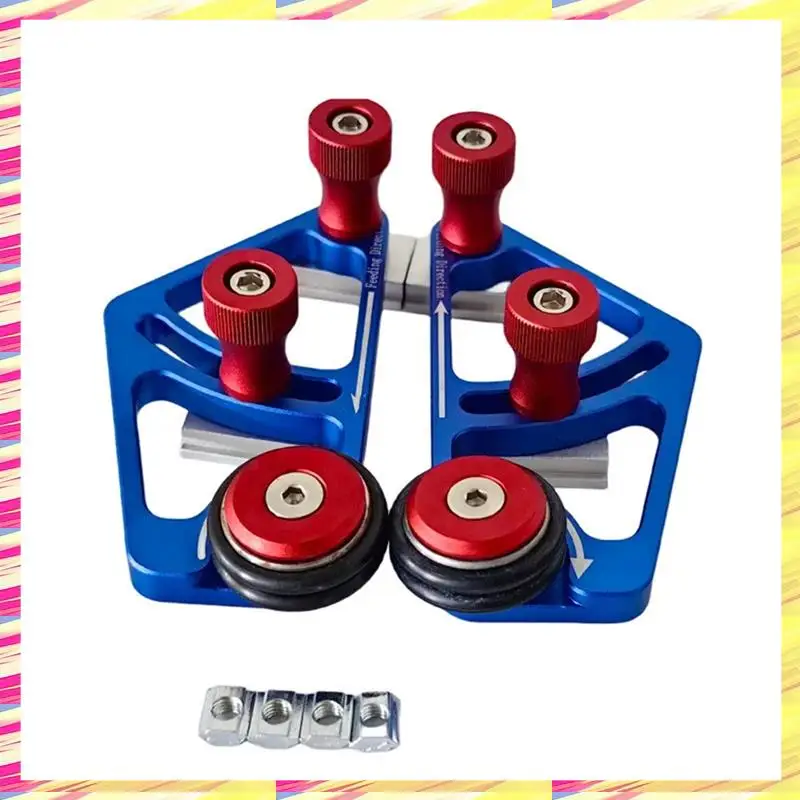 

ABJJ Upgrade Pressing Feeder Feather Board Stock Guides Woodworking Workbench Anti Rebound Safety Pushing Auxiliary Tools