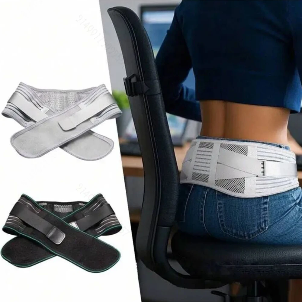 

1PCS Back Brace for Herniated Disc - Adjustable Lumbar Support Belt,with 4 Stays,for Work,Sciatica,Scoliosis,Heavy lifting,Sport