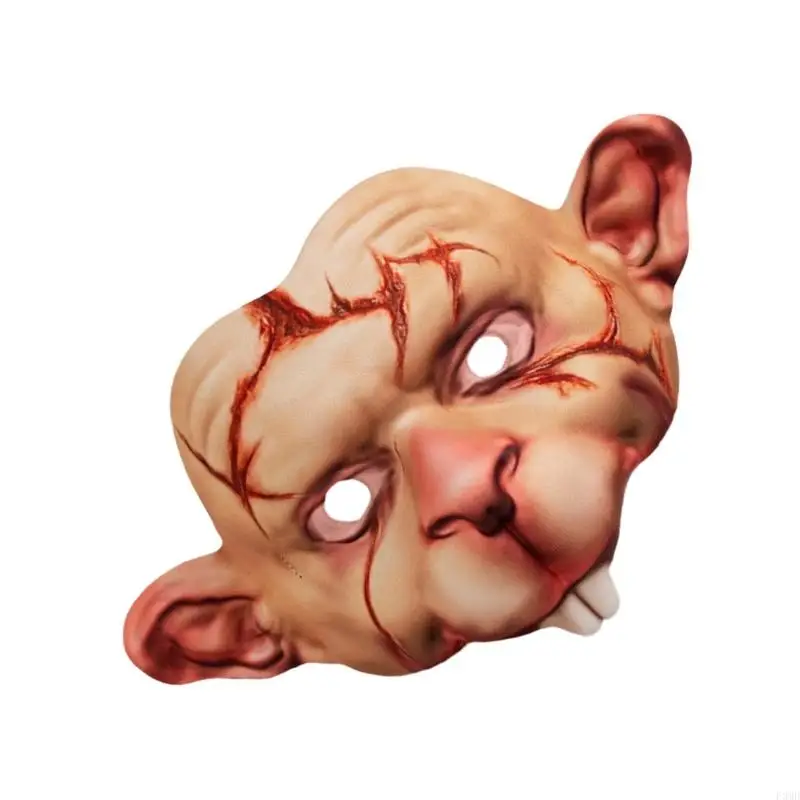 قناع الحيوان قناع الفأر قناع الفئران قناع الهالوين التأثيري للحفلات التنكرية هدية F3MD