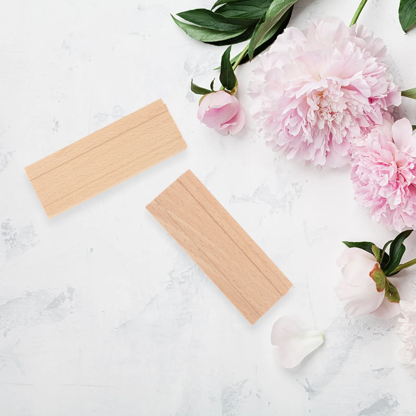 

2Pcs Professional Kalimba Bridge Solid Wood Mouth Piano Replacement Durable Tone Enhancer Accessory for 10-Tone Kalimba