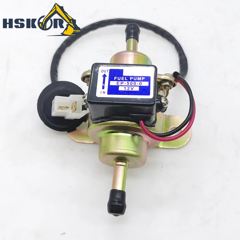 NEW Universal Fuel Pump EP-500-0 12V Cars Boat Low Pressure Gas Diesel Electronic Silvery 8188-13-350 1/4 Tubing 3-5 PSI