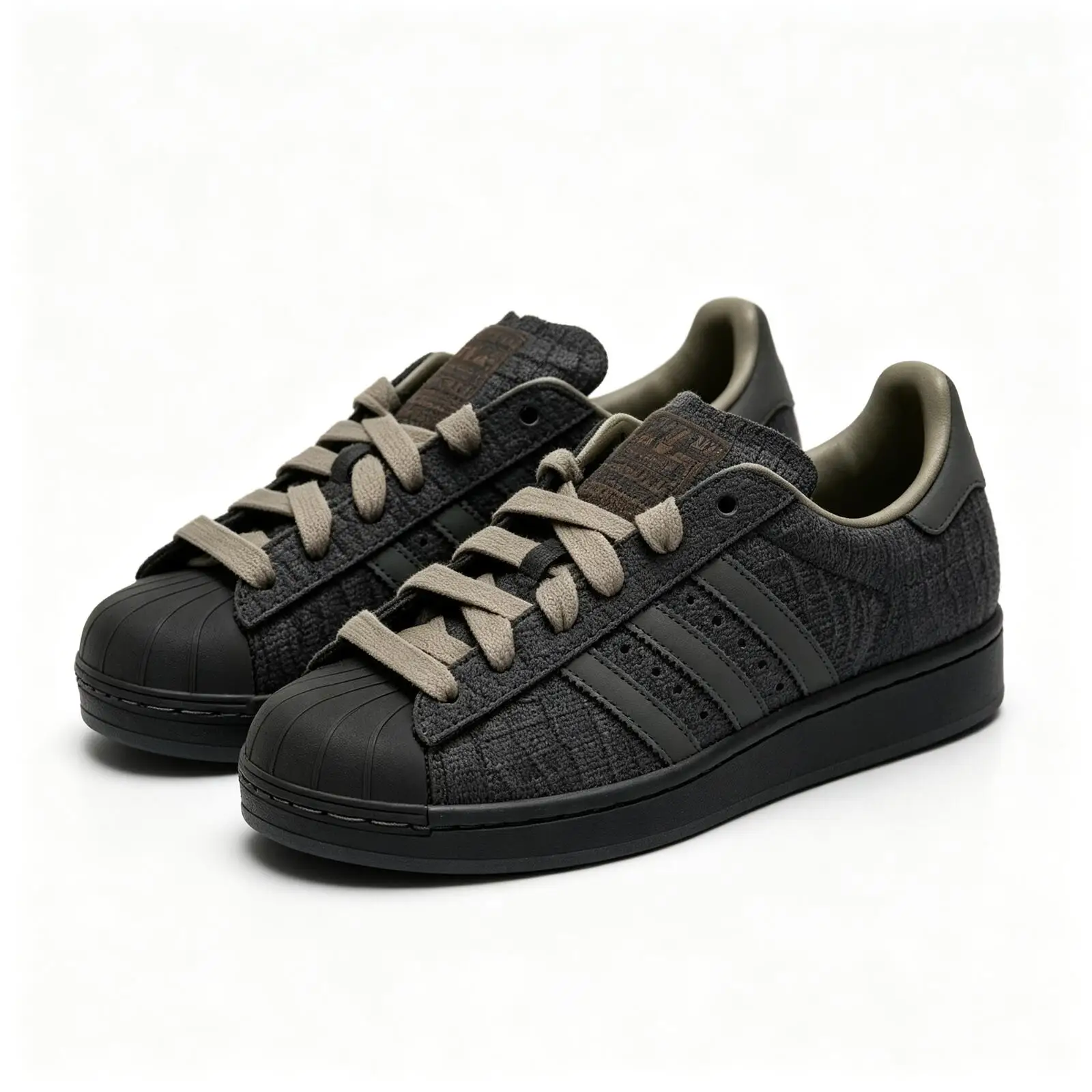 Adidas Genuine SUPERSTAR II KK4751 Clover Men's And Women's Comfortable Lace Up Wear-Resistant Board Shoes With Shoebox