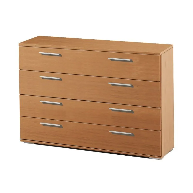 Bedroom classic wide chest 4 drawers 102x82x41 Cm