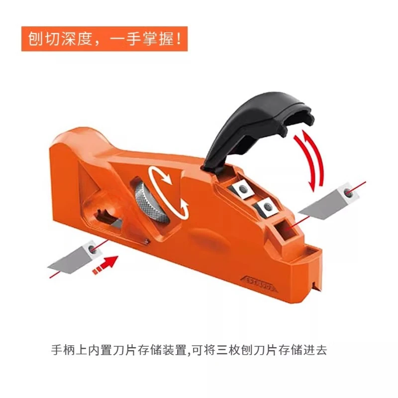 

Woodworking Manual Planer, Edge Trimming, Corner Smoothing, 45 Degree Chamfering, Planing