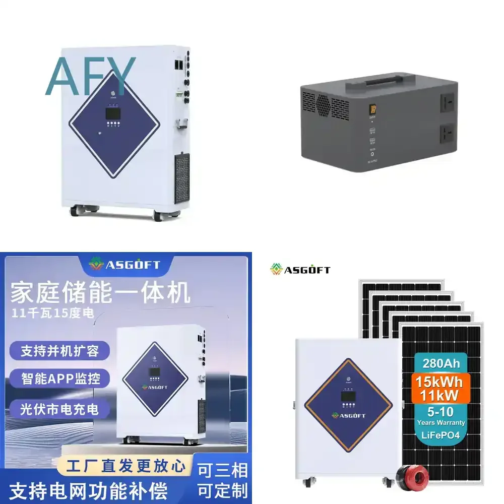 Energy Storage Mobile Power Supply for Solar Inverter Three-Phase Single-Phase Parallel Off-Grid Photovoltaic Inverter for