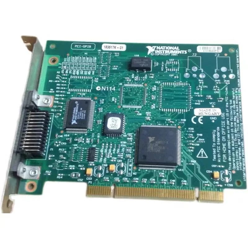 

NI National Instruments NI PCI-GPIB IEEE 488.2 Interface Adapter Card 183617K 01