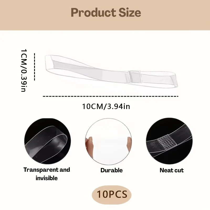 5pairs Invisible Elastic Silicone Transparent Shoelaces for High Heel Shoes Fashion Design High Quality Straps Ankle Shoelace