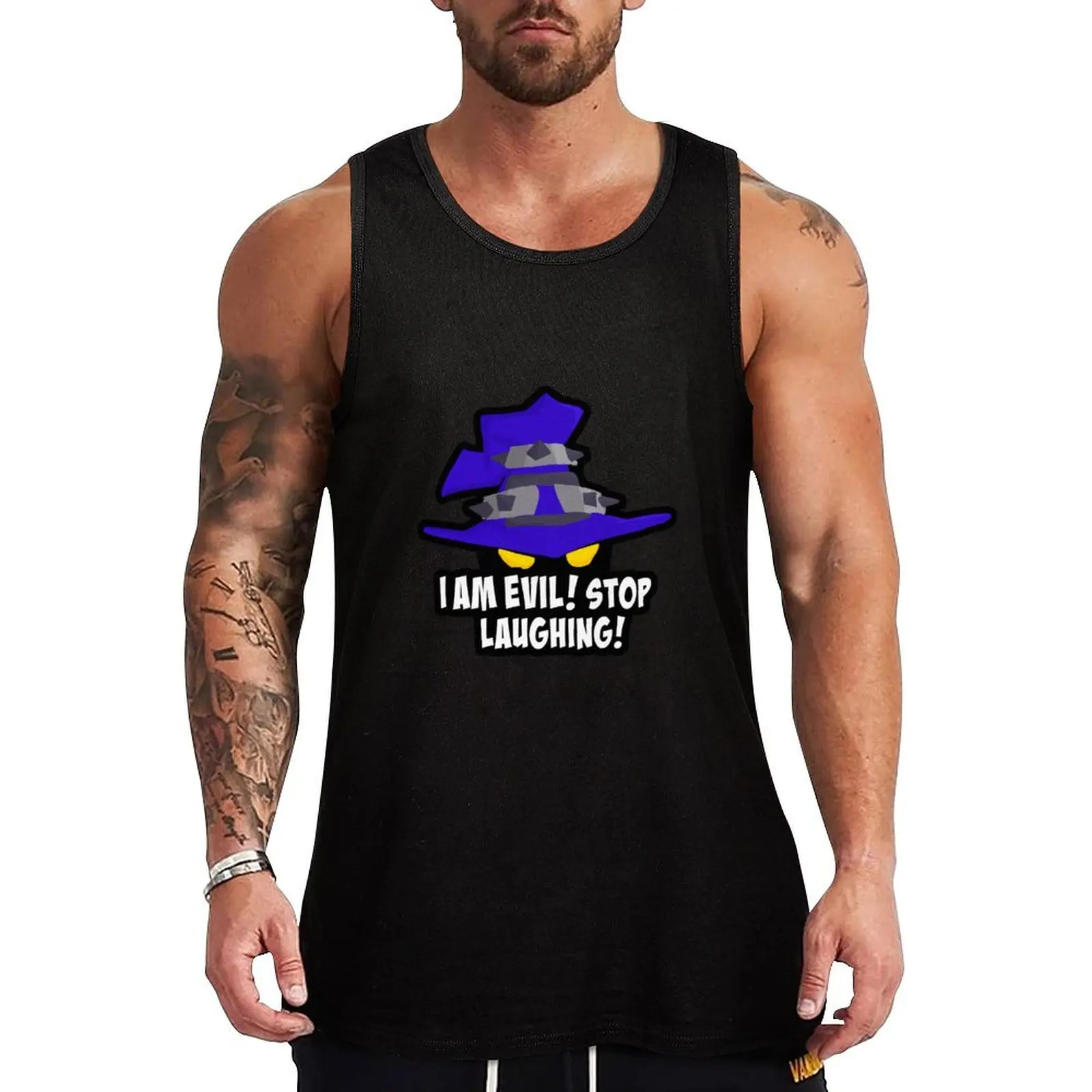 

Veigar quote Tank Top Muscle Tank Top Athletic Fit Gym Workout Sleeveless