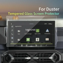 Car Stickers Meters Protector For 2024 Dacia Duster Tempered Glass Protective Film Display Navigation Vehicle Accessories