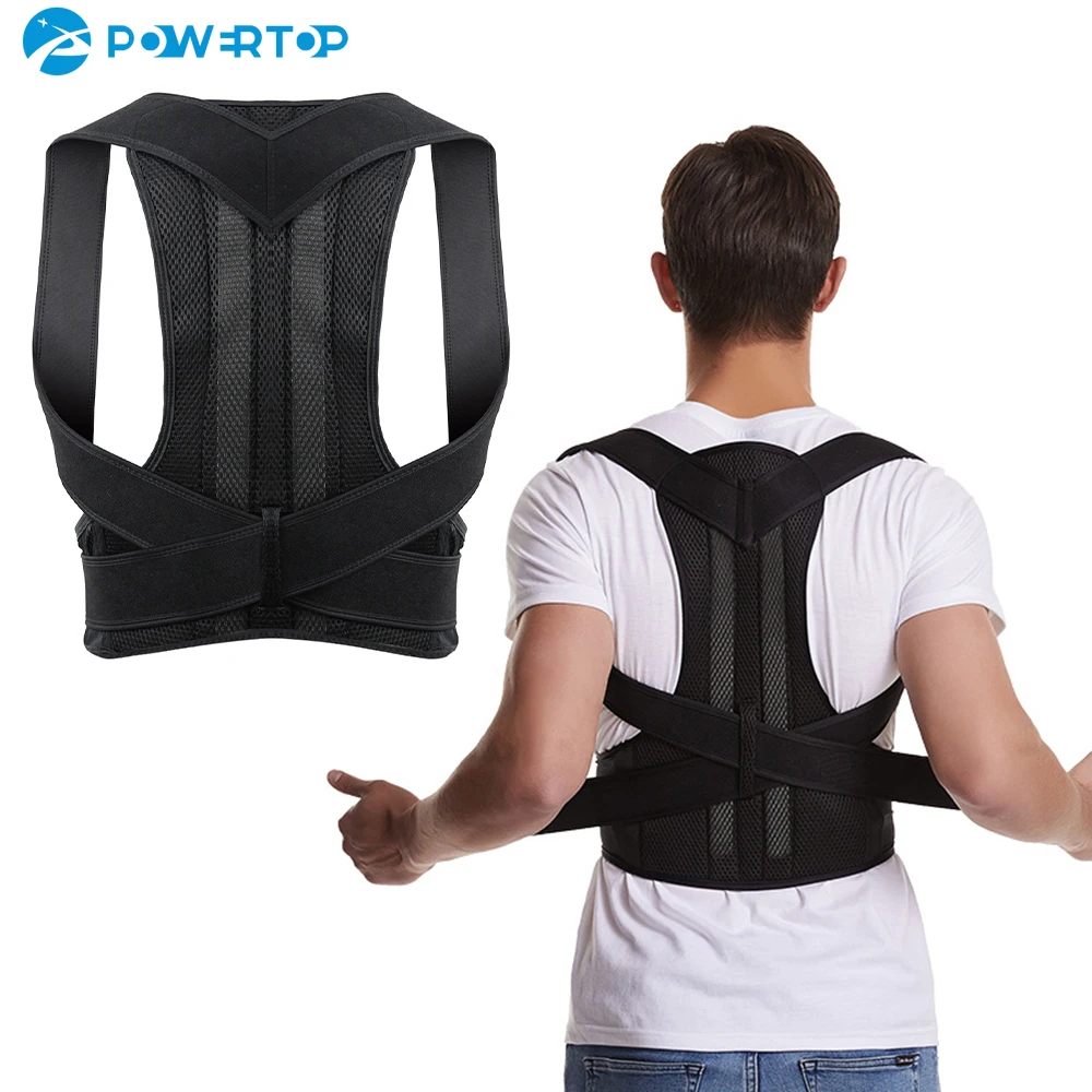 Back Brace Posture Corrector para mulheres e homens, apoio lombar, apoio do ombro, melhorar o alívio da dor nas costas