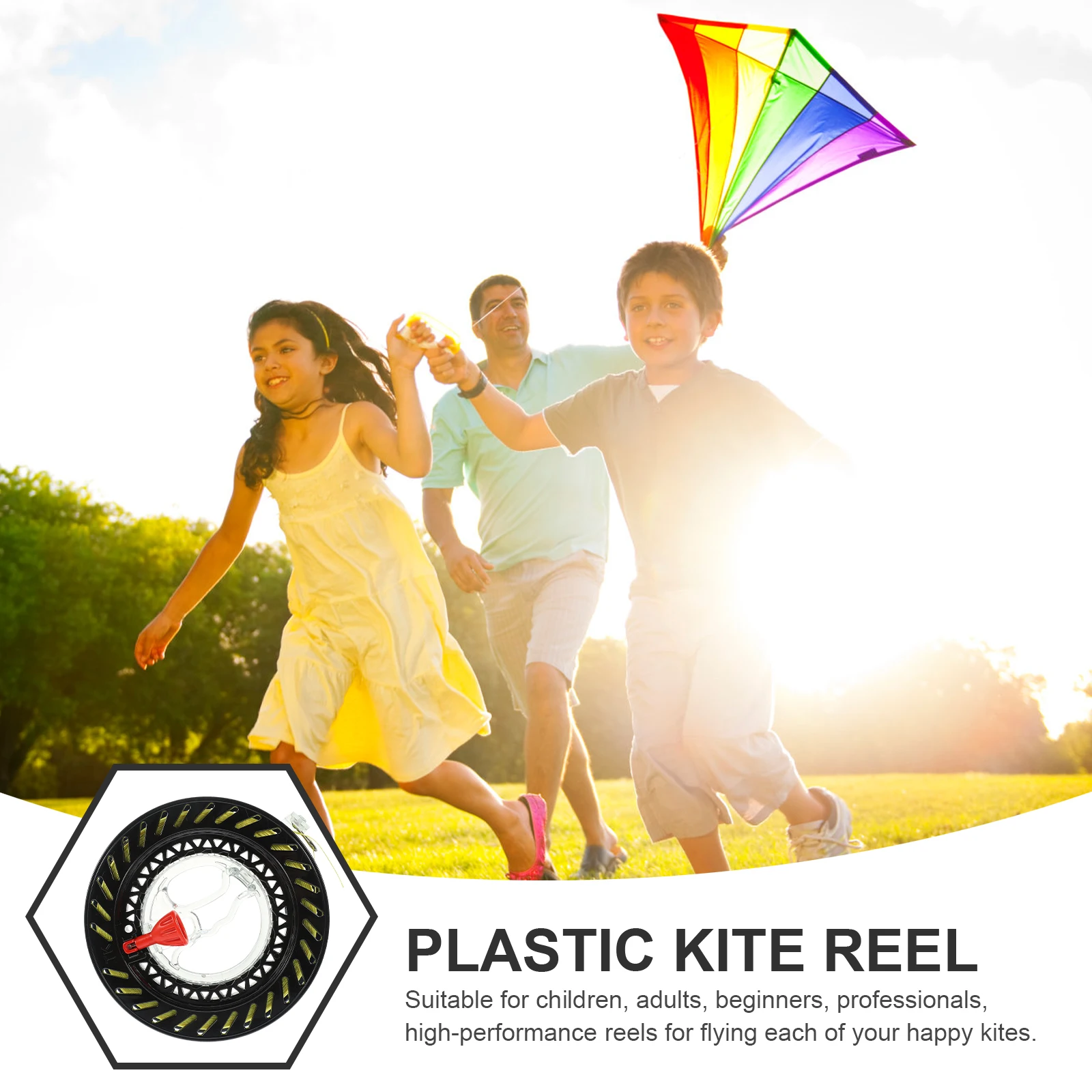 

Kite Reel Outdoor Flying Supplies Sports Tool Hand Hold Wheel Accessories Wheels Line Winder Used