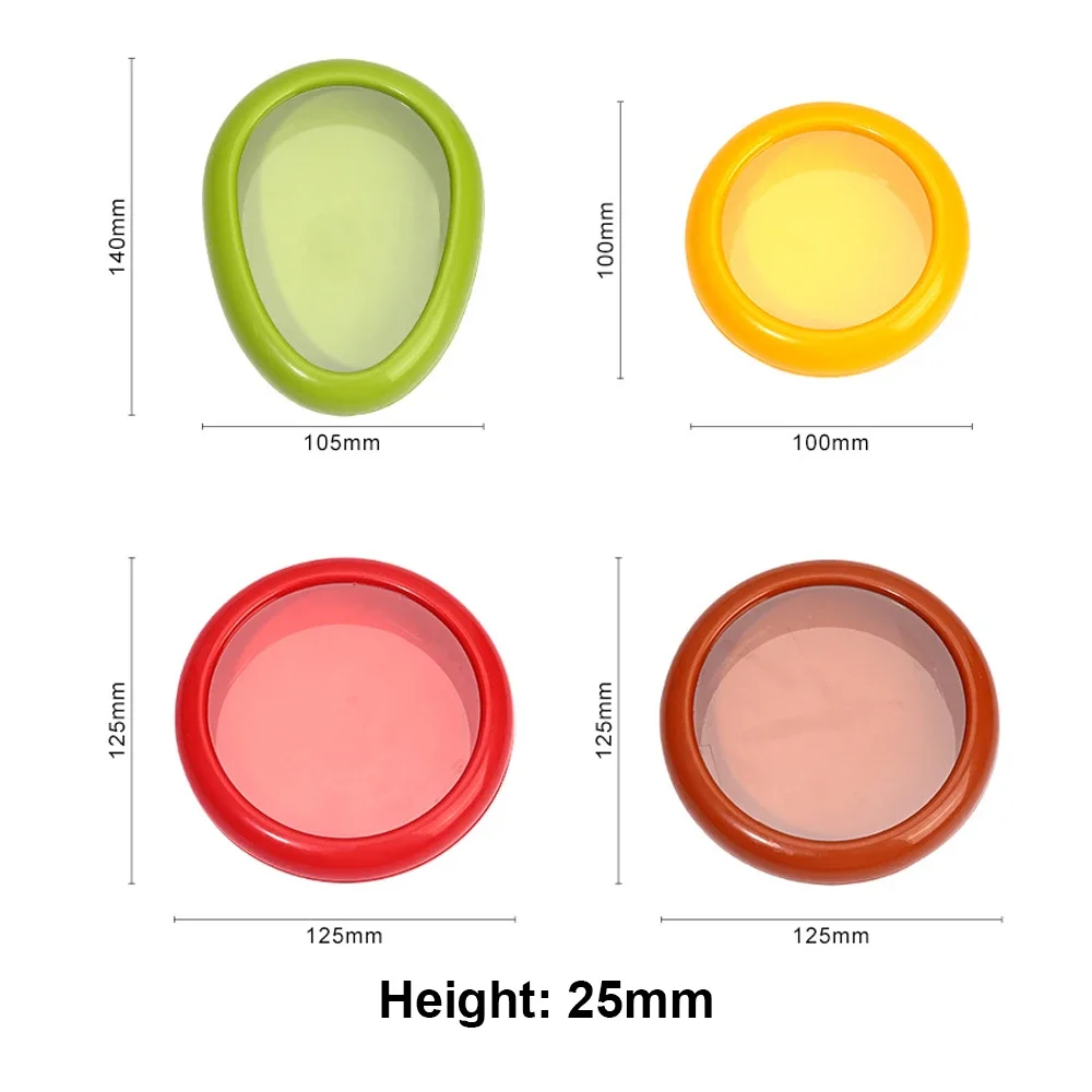 صندوق تخزين طازج محكم الغلق وقابل لإعادة الاستخدام للطعام والفواكه والخضروات، أدوات المطبخ سهلة التنظيف #6