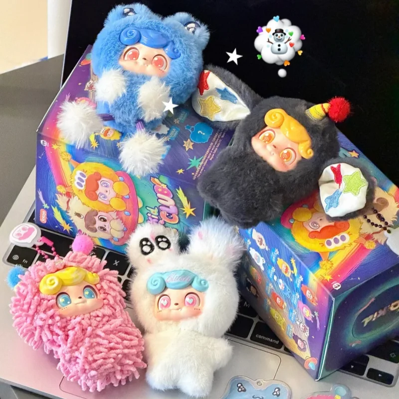 

JOTOYS Odd and Odd Trendy Music Q Bao Radio Club Мини-плюшевая слепая коробка Кукла ручной работы Сумка Подвесной подарок Новый продукт на складе