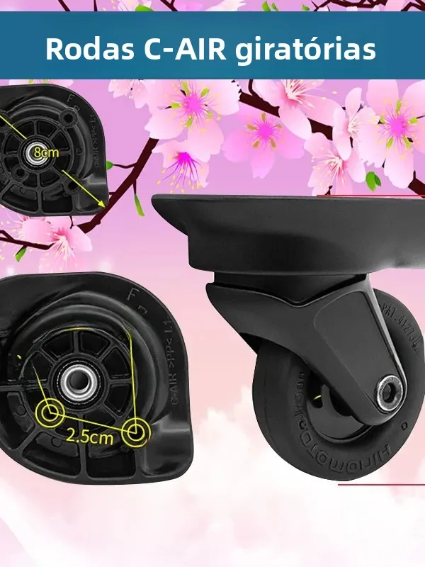 hinomoto-madeshasha-replacement-roller-skid-cair-universal-wheel-caz-japan-ca2-accessory-294-for-luggage-travel-bag