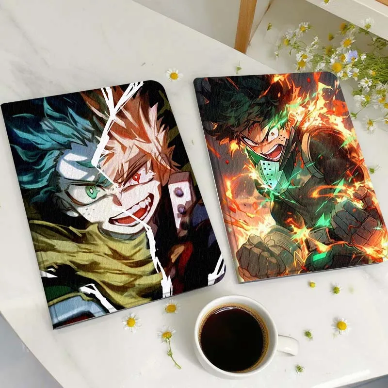 Dark My H-Heroes A-Academia Tablet Case For Samsung Galaxy Tab A A7 A8 A9 A11 S6 S11 Lite Plus 10.1 10.4 10.5 Inch 2022 2025