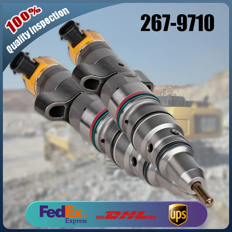 

267-9710 High Quality Engineering Machinery Engine Parts Diesel Common Rail Injector Suitable for Caterpillar C7 C9
