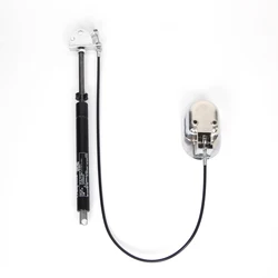 Adjustable Locking Gas Spring Chrome Cable Pneumatic Rod Seat Furniture Locking Support Lifting Angle Adjuster Customization