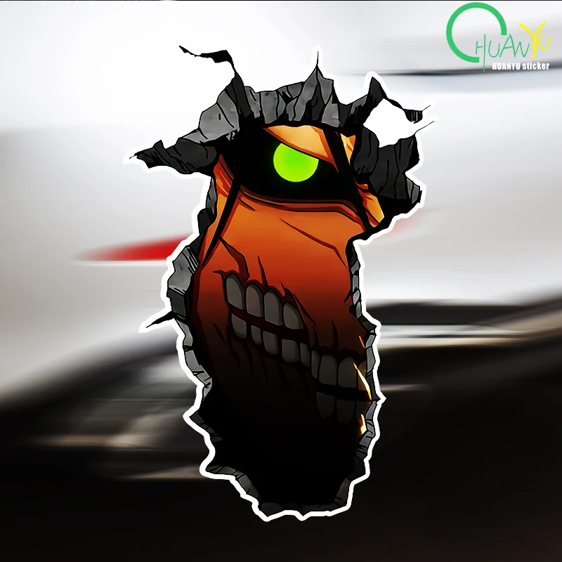 Crack Anime Titan Attack Stickers, Vinyl Stickers for Cars/trucks/laptops/water Cups view 5
