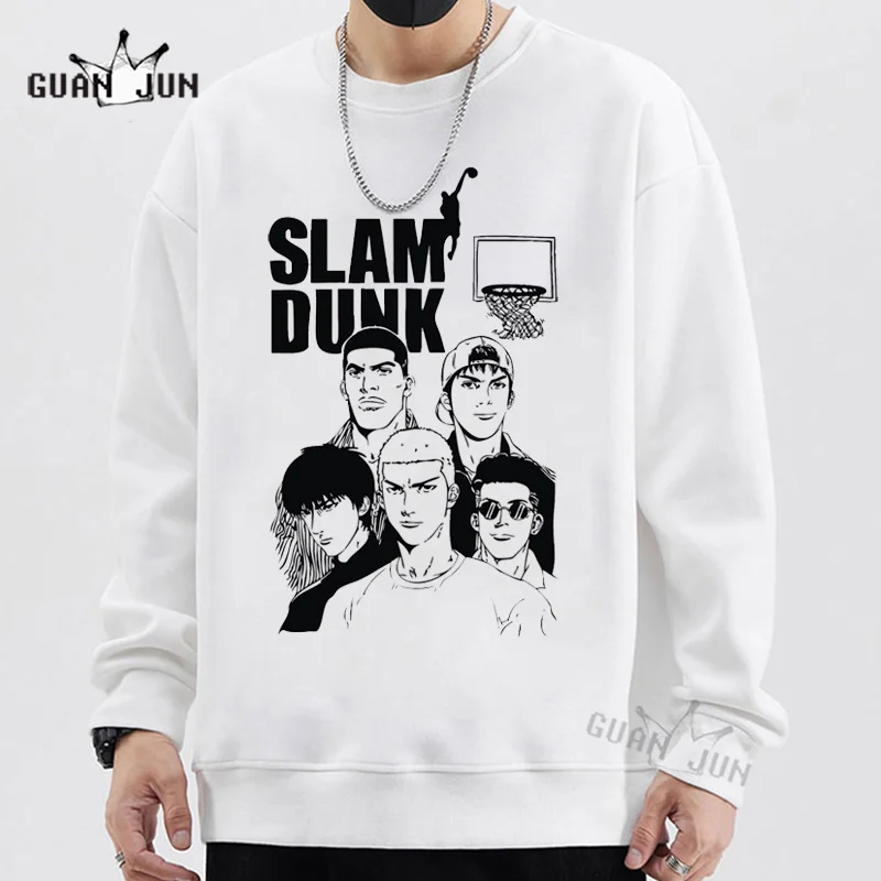 

Harajuku Slam Dunk Sweatshirts for Men Unisex Hoodies Japanese Anime Printed Men's Hoodie Streetwear Casual Sweatshirt Pullovers