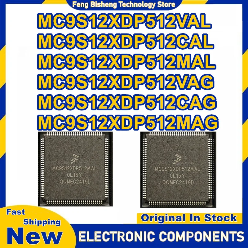 MC9S12XDP512VAL MC9S12XDP512CAL MC9S12XDP512MAL MC9S12XDP512VAG MC9S12XDP512CAG MC9S12XDP512MAG QFP IC Chip 100% New Original