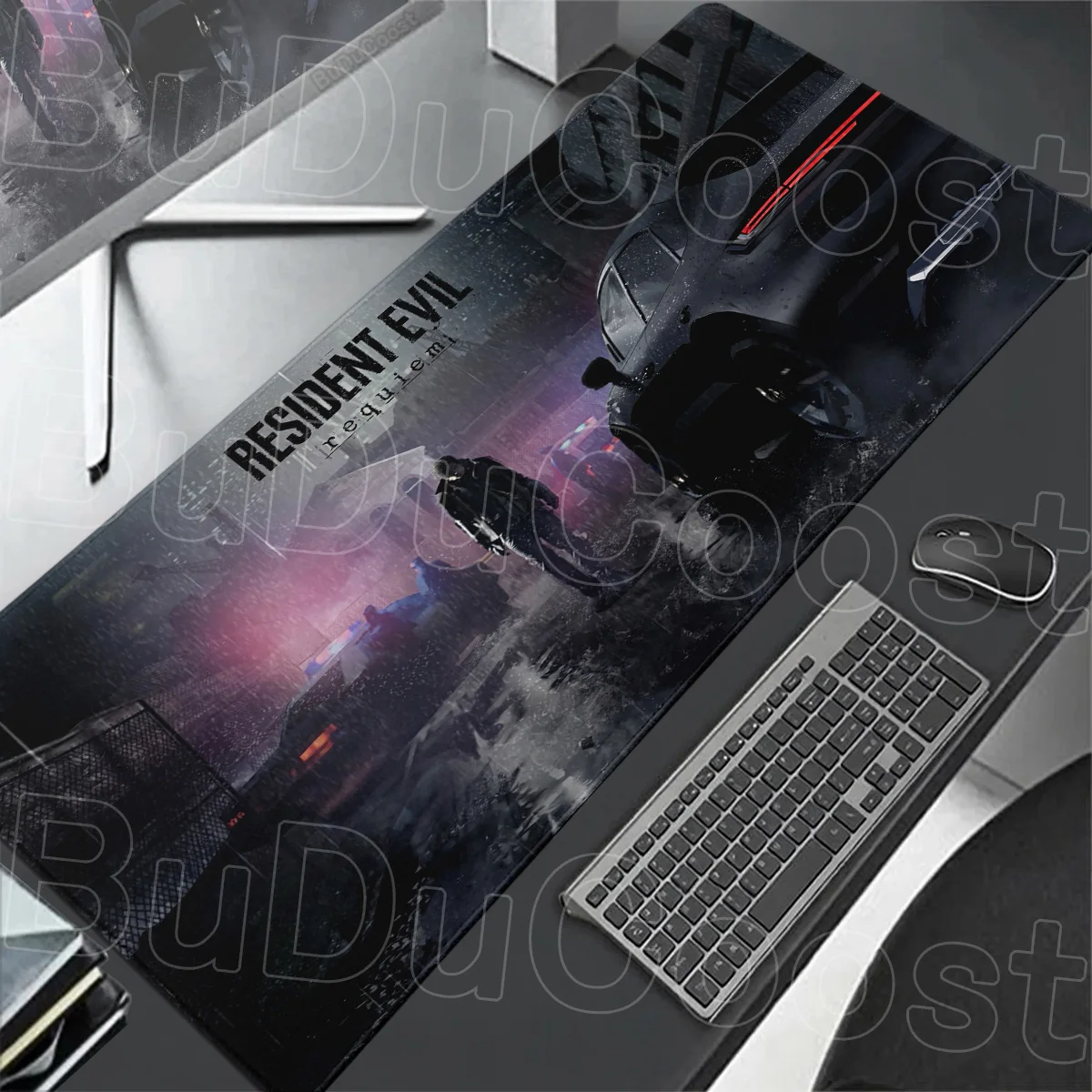 HD Custom Computer Office Mouse Pad Gamer Speed Keyboard Table Mat XXL Hot Gaming R-Resident Evil Requiem Rubber Non-slip Carpet