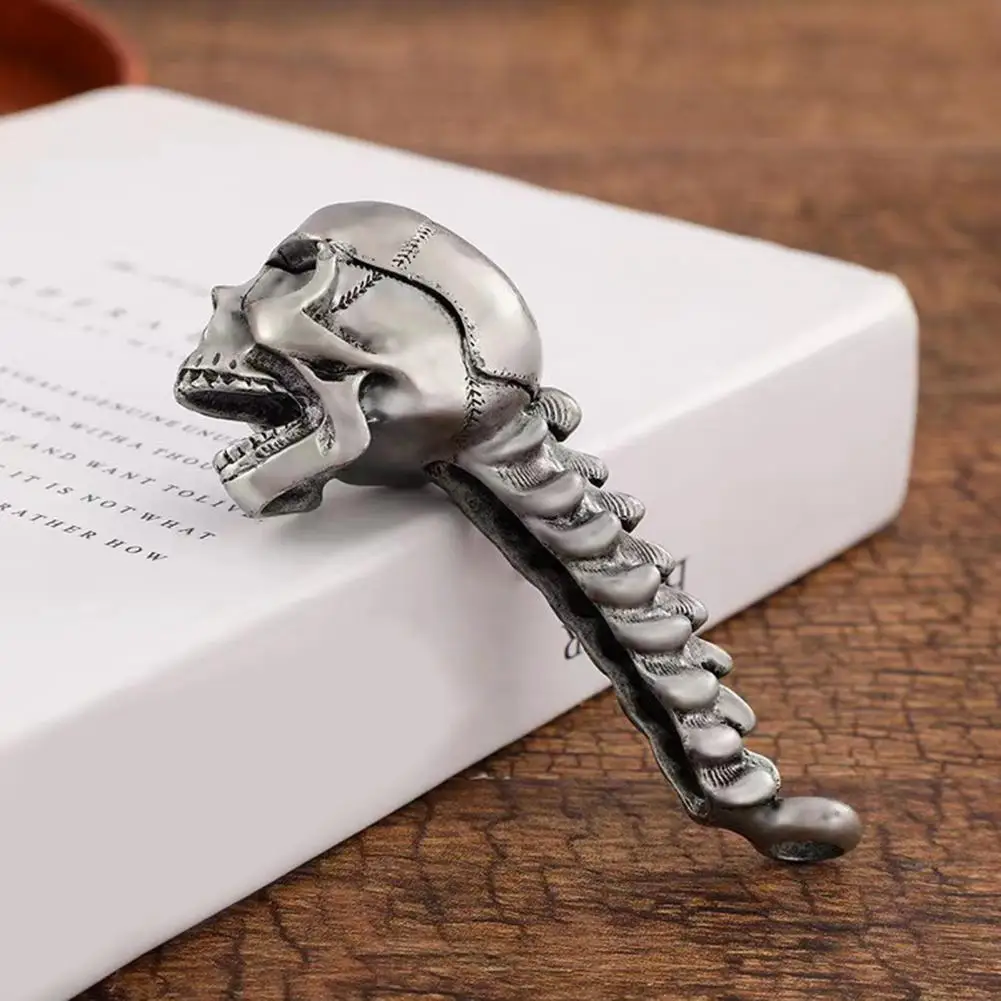 Gothic Skull Bottle Opener Alloy Novelty Bar Tool for Men Gift Halloween Christmas Party Drinking Accessories